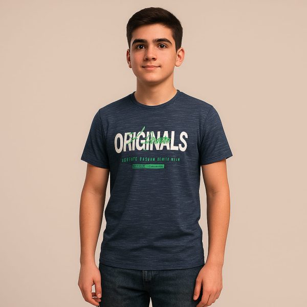 تیشرت پسرانه ORGI مدل XB-53|قیمت عمده تیشرت پسرانه مناسب سنین 10 تا 15 سال