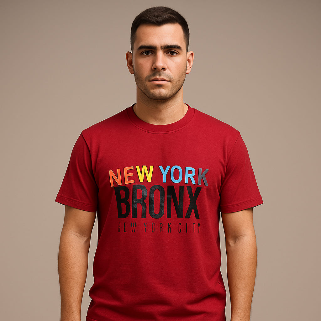 تیشرت مردانه NEW YORK مدل XB-68|فروشگاه خرید عمده لباس زنانه ضربدر